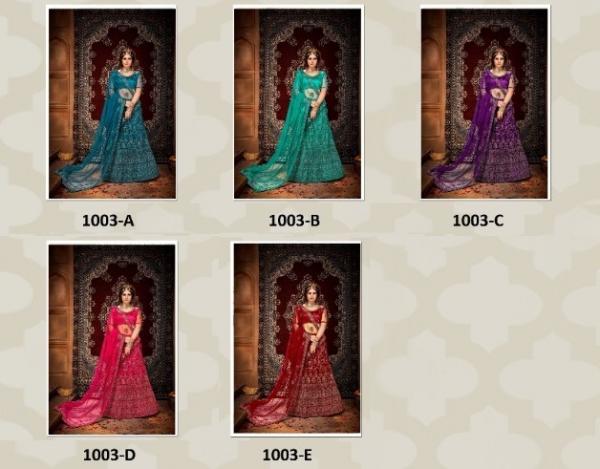 Mrudangi Maharani 1003 Colour Edition Designer Wedding Wear Lehenga 